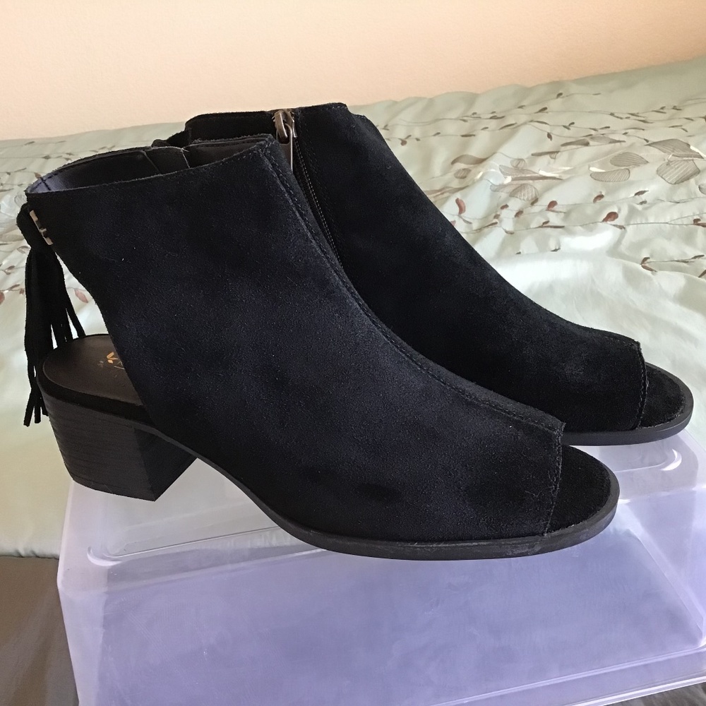 UGG Koolaburra Suede Peep Toe Shoes